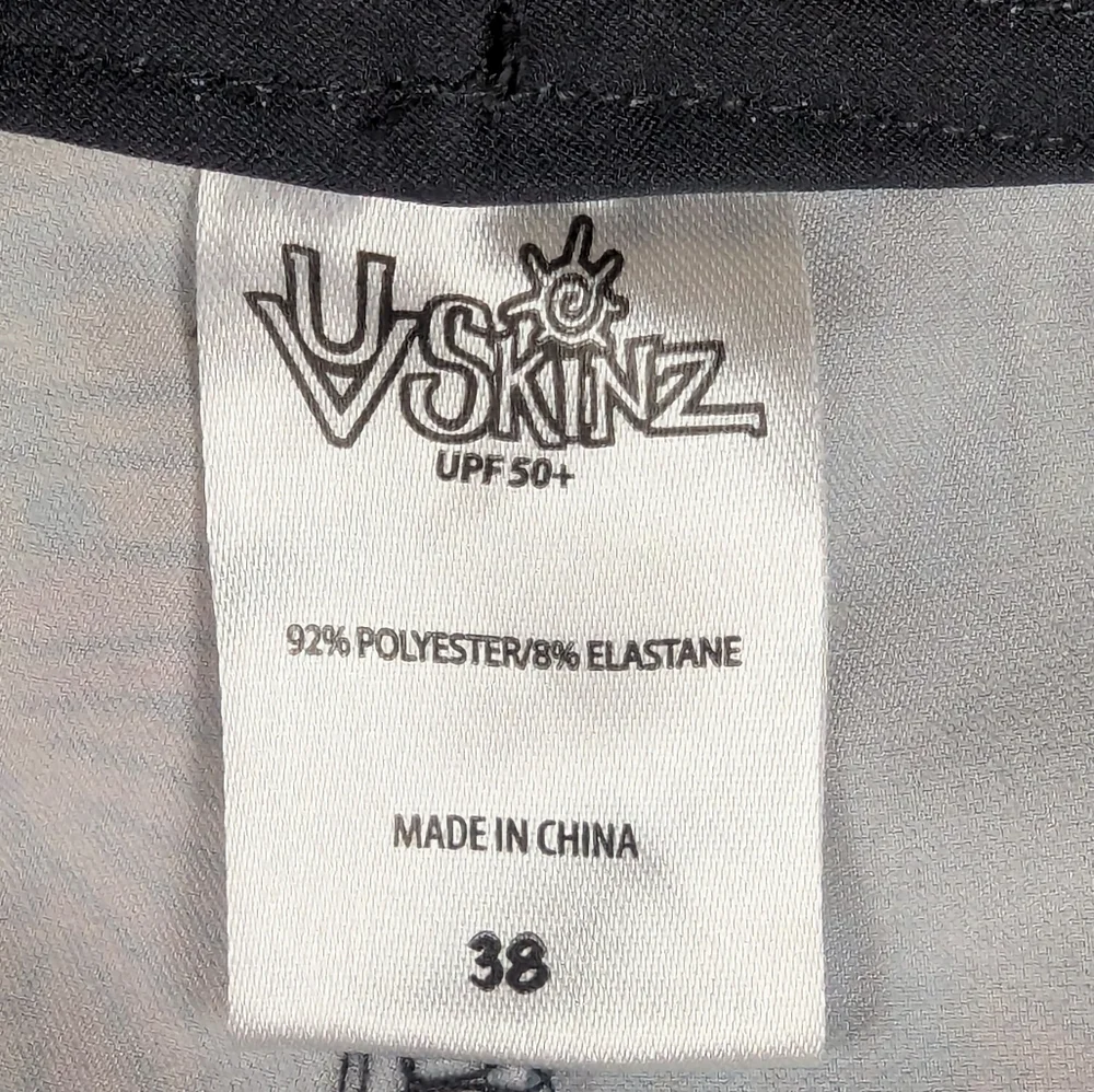 UV Skinz UPF 50+ Swim Trunks Size 38